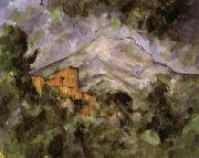 Paul Cezanne Mont Sainte-Victoire and Chateau Noir France oil painting artist